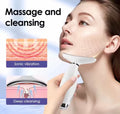 Home Use LED Face Neck Massager 7 Colors Light Face Lifting Anti Wrinkle Beauty Instrument